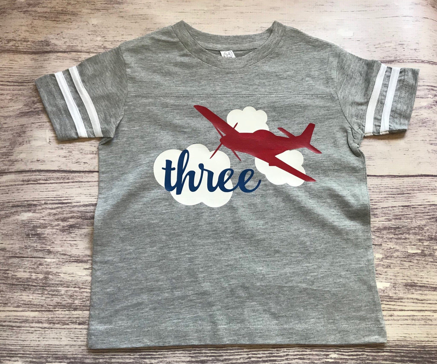 3rd birthday shirt, Airplane birthday shirt, Vintage Airplane birthday, airplane shirt, airplane party - Purple Elephant MS