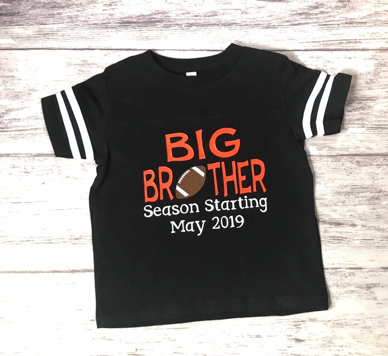 Big Brother Season Starting football Shirt - Purple Elephant MS