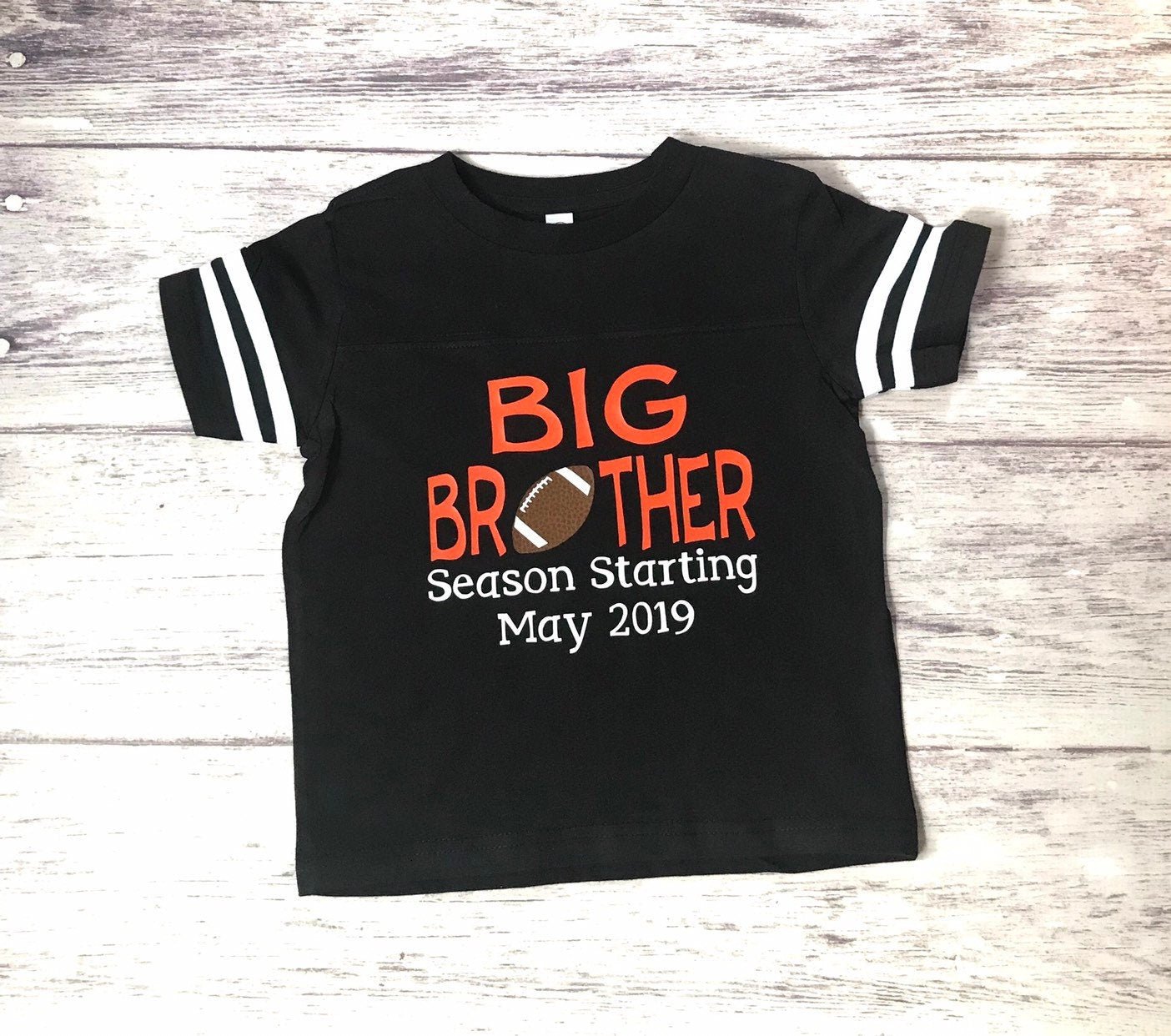 Big Brother Season Starting football Shirt - Purple Elephant MS