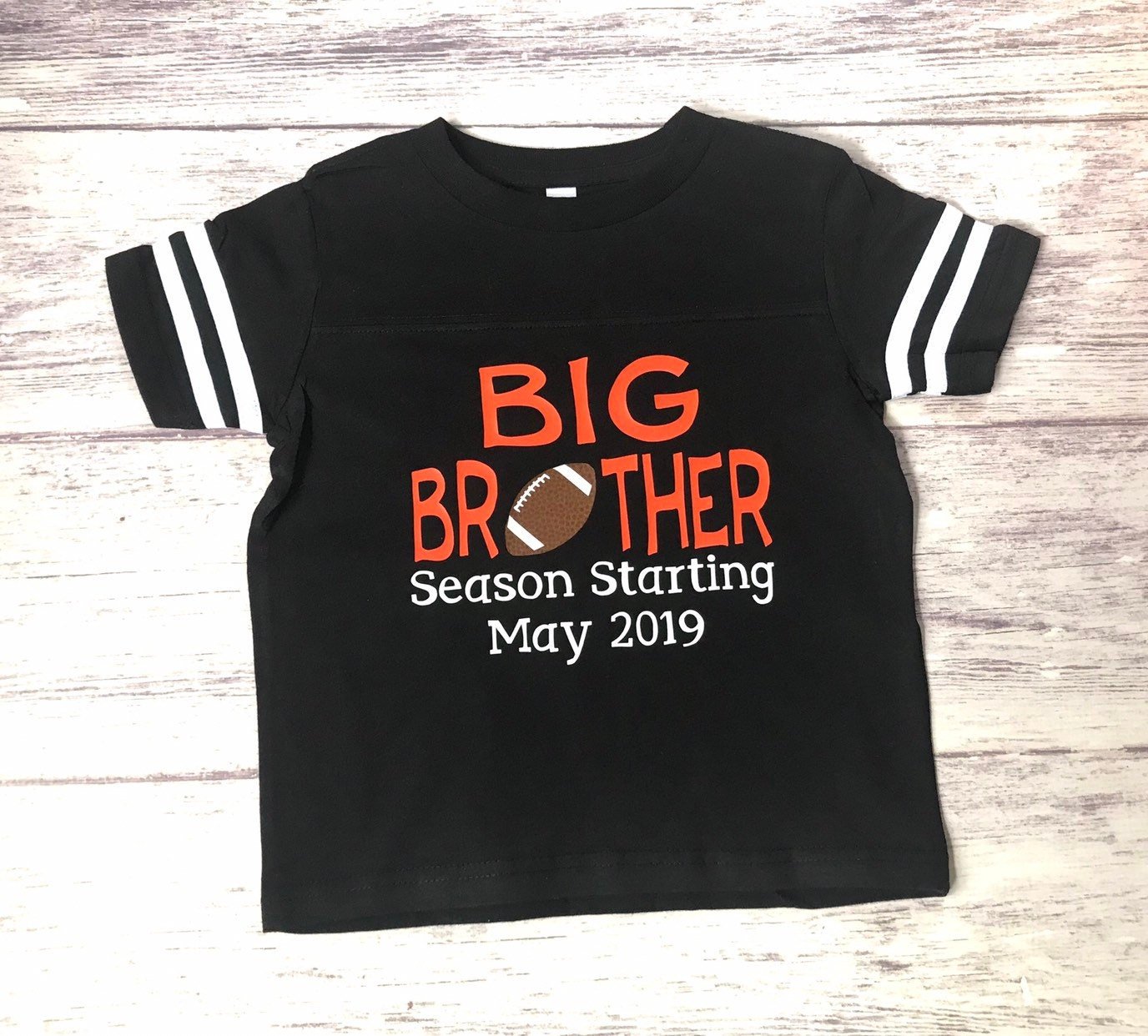 Big Brother Season Starting football Shirt - Purple Elephant MS