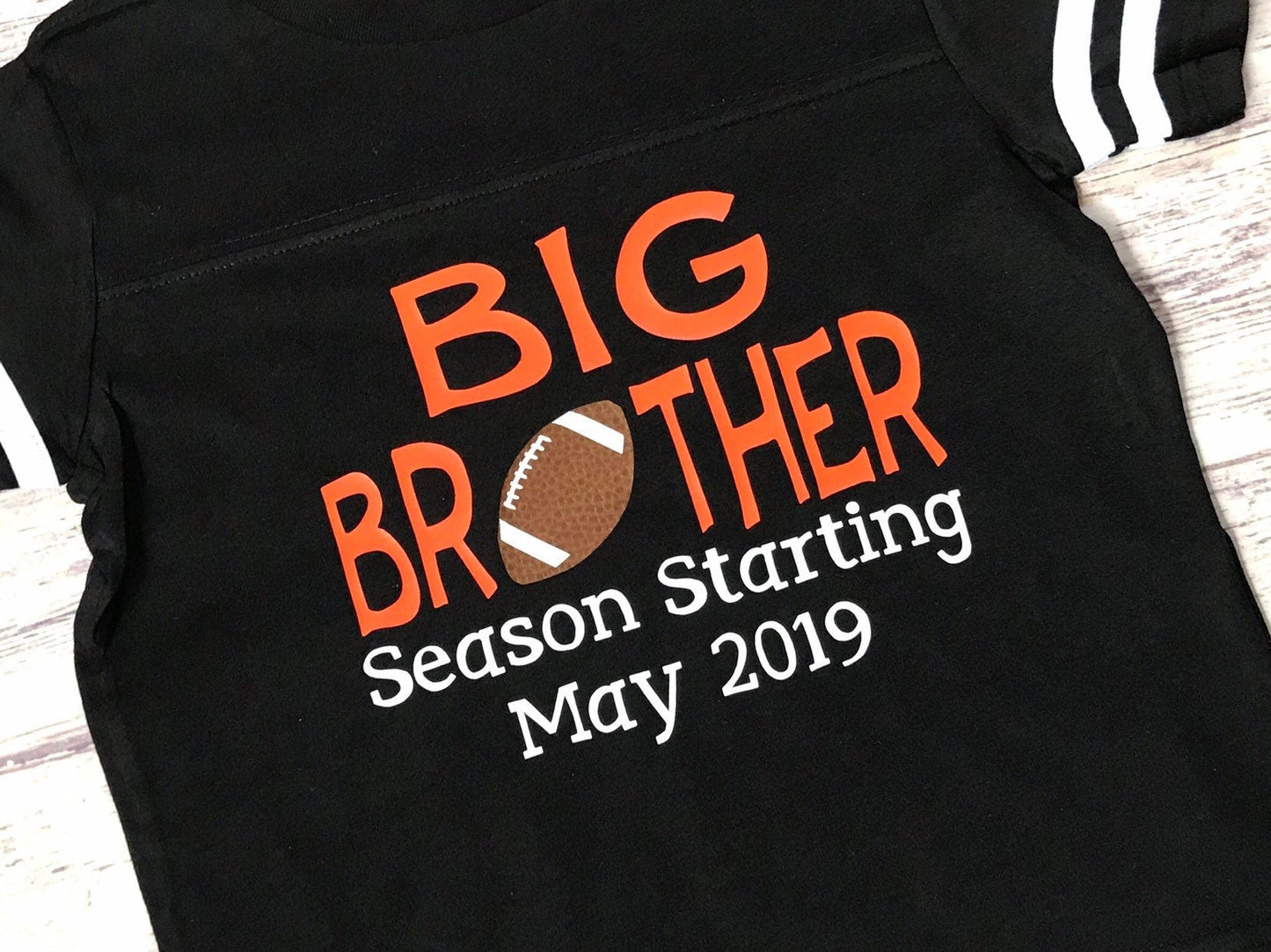 Big Brother Season Starting football Shirt - Purple Elephant MS