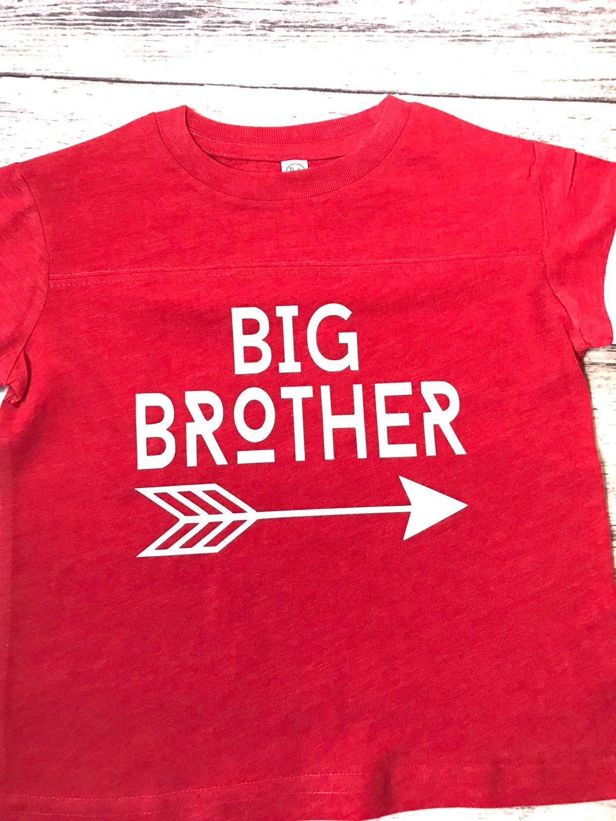 Big Brother Shirt, Baby shower gift for Brother, Pregnancy Announcement Tee, 2nd Baby Reveal - Purple Elephant MS