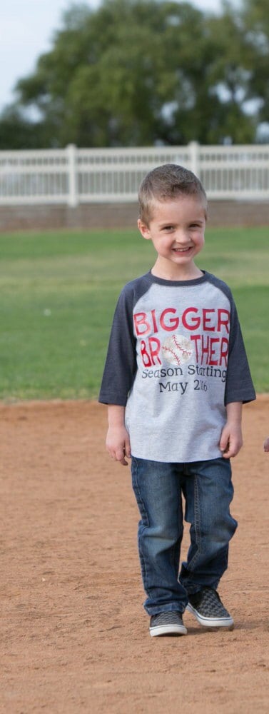 Bigger Brother Baseball Season Starting - Purple Elephant MS