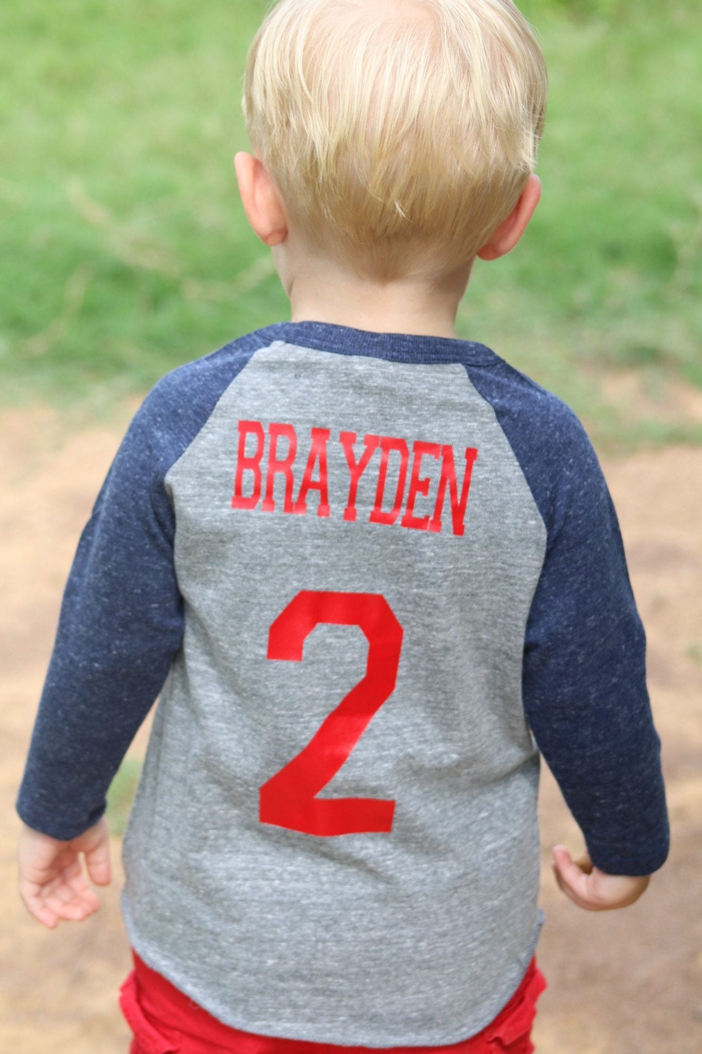 Boys 2nd Birthday Shirt - Purple Elephant MS