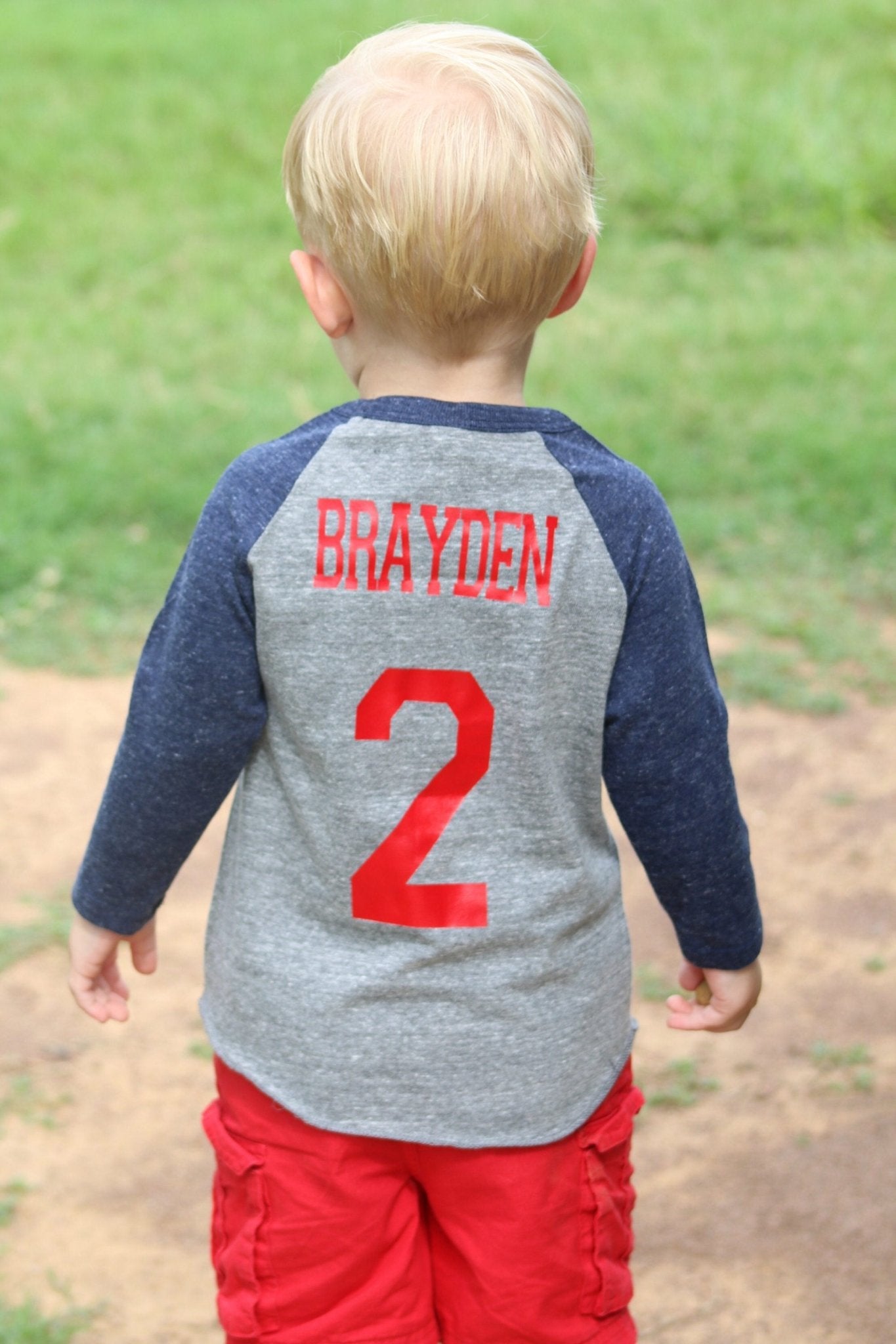 Boys 2nd Birthday Shirt - Purple Elephant MS