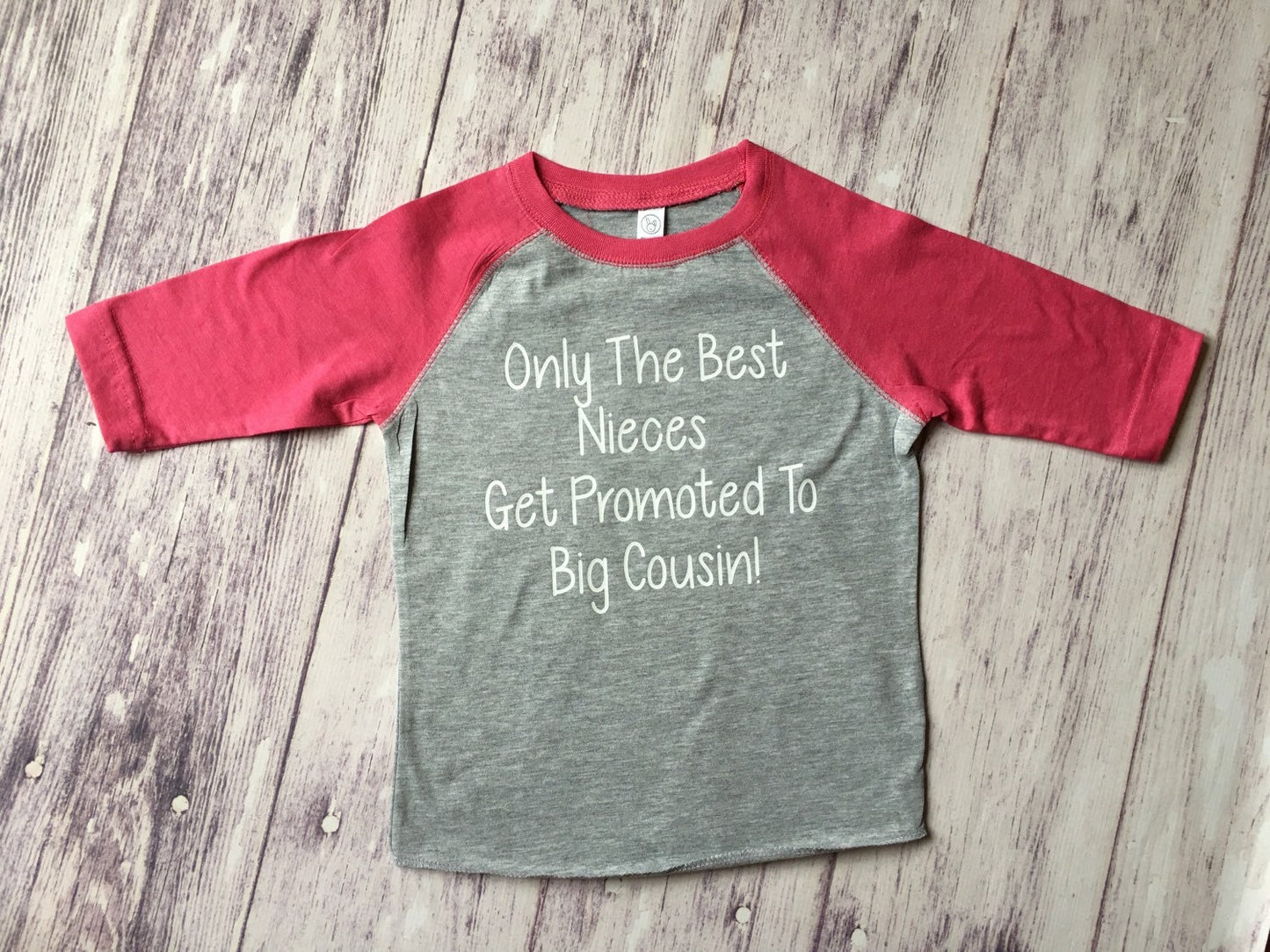 Only the Best Nieces Get Promoted to Big Cousin Shirt, Big Cousin to Be Shirt, Pregnancy Announcement to Family