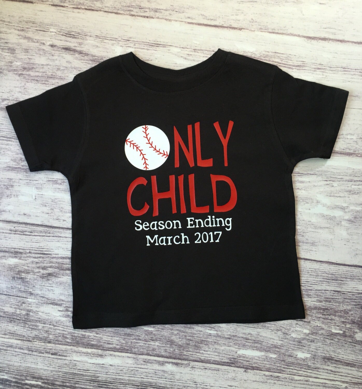 Only Child Season Ending, baseball big brother Shirt