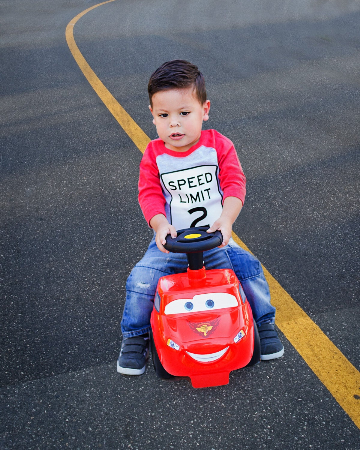 Toddler Car Party Shirt for Two Year Old Birthday Celebration
