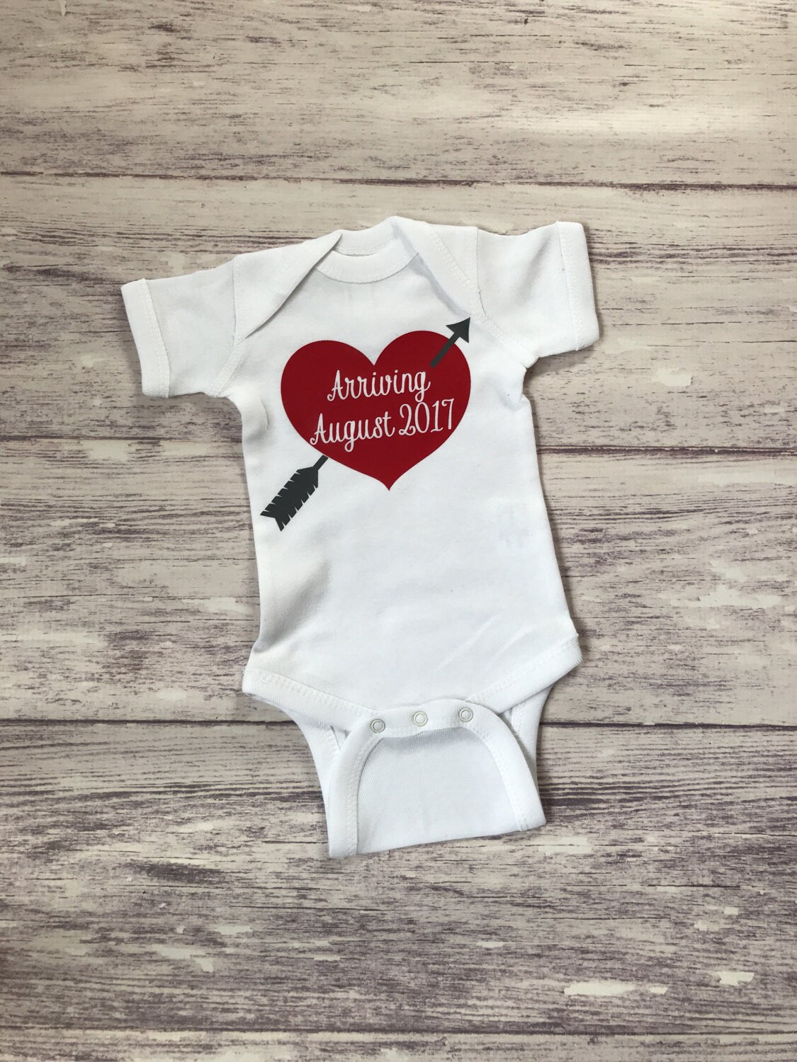 Valentine pregnancy announcement