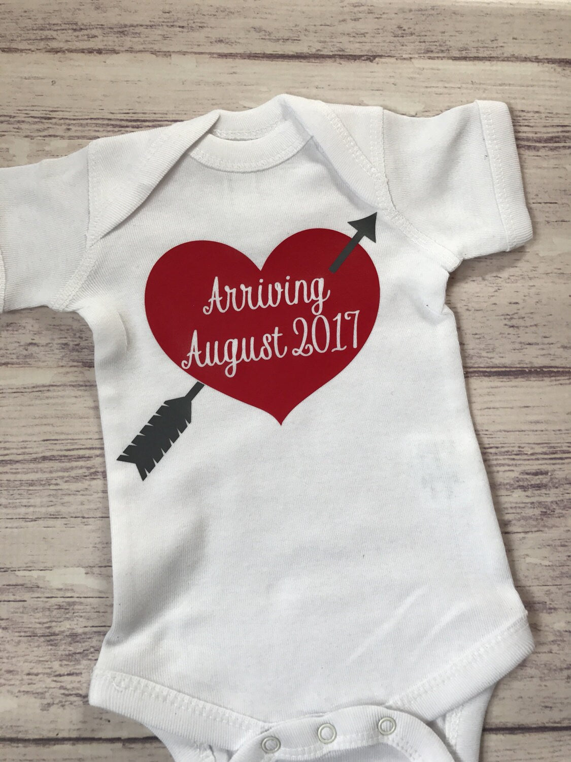 Valentine pregnancy announcement