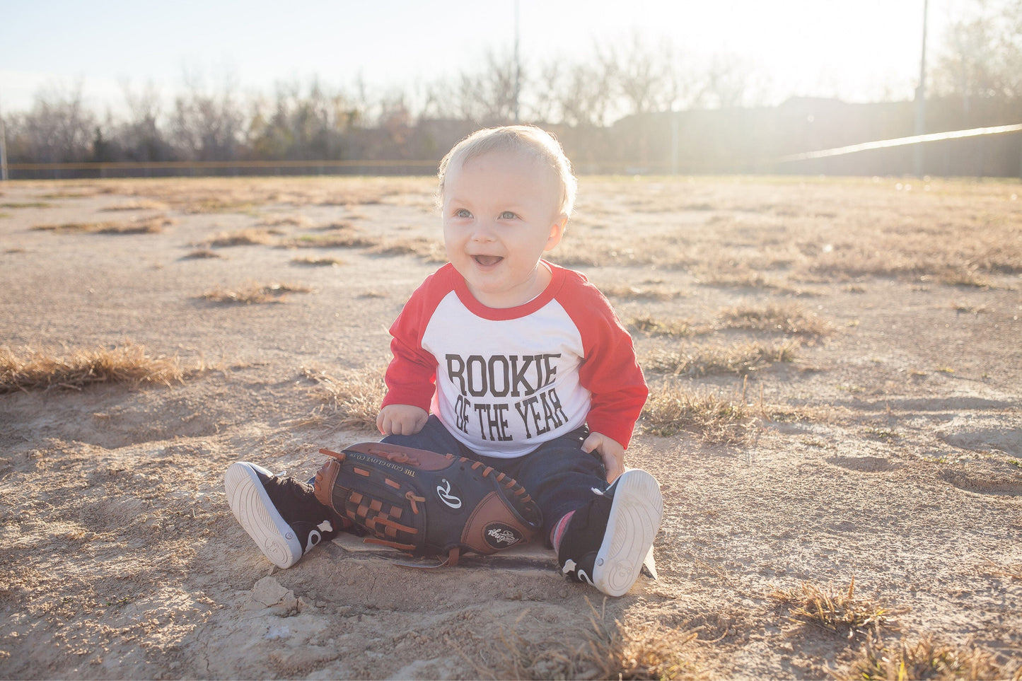 Rookie Of The Year Baseball Baby Shirt, 1st Birthday Boy Outfit Custom, 1 Year Old Baby Boy Tee, 12 Months Baby Name Outfit, First Bday Gift