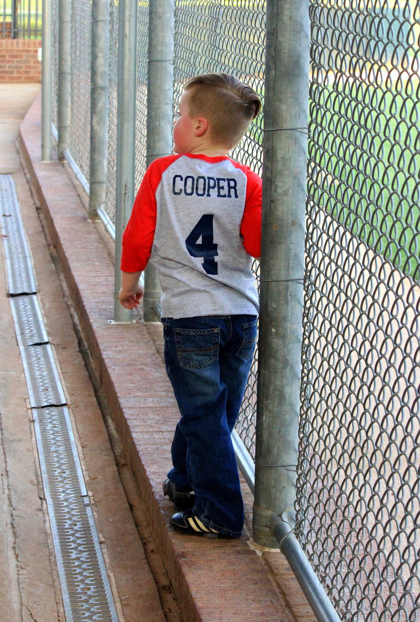4th Birthday Baseball shirt