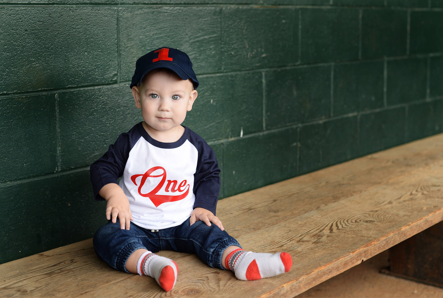 Baseball 1st birthday shirt