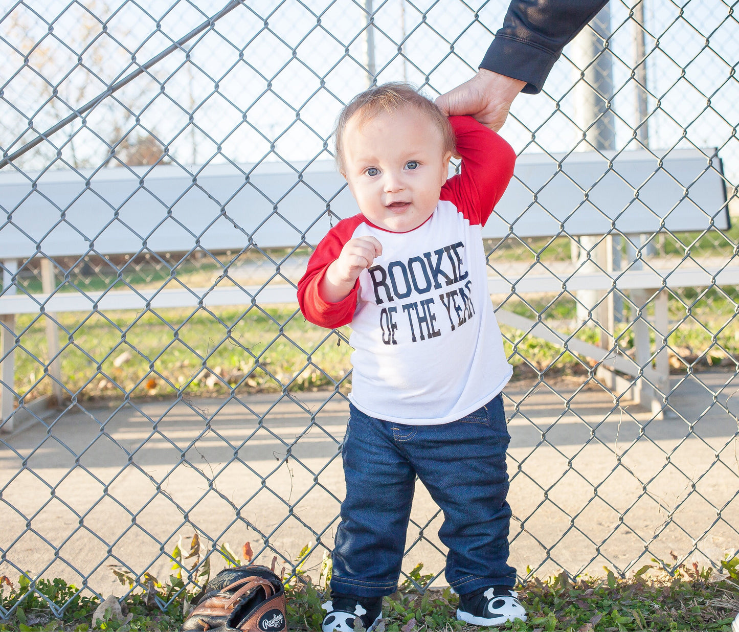 Rookie Of The Year Baseball Baby Shirt, 1st Birthday Boy Outfit Custom, 1 Year Old Baby Boy Tee, 12 Months Baby Name Outfit, First Bday Gift
