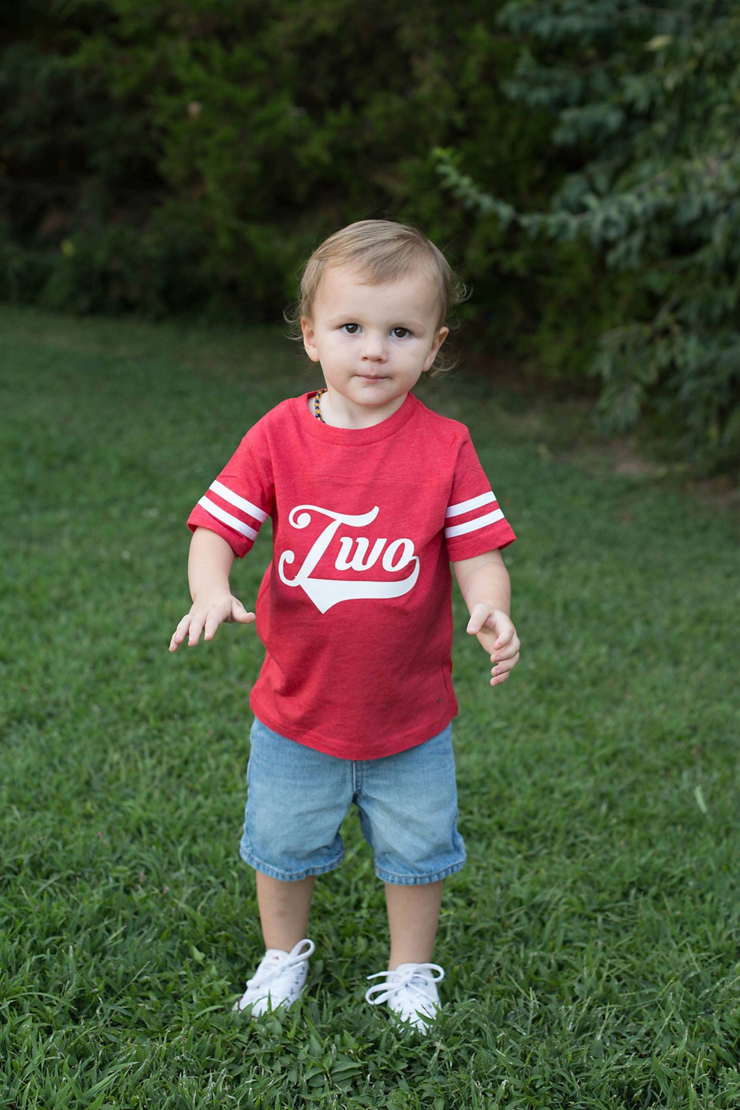 2nd Birthday shirt, Personalized Two Shirt, Sports Jersey Shirt, Gift for Boys