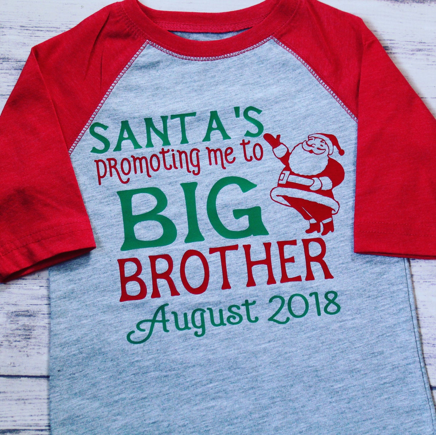 Christmas big brother shirt