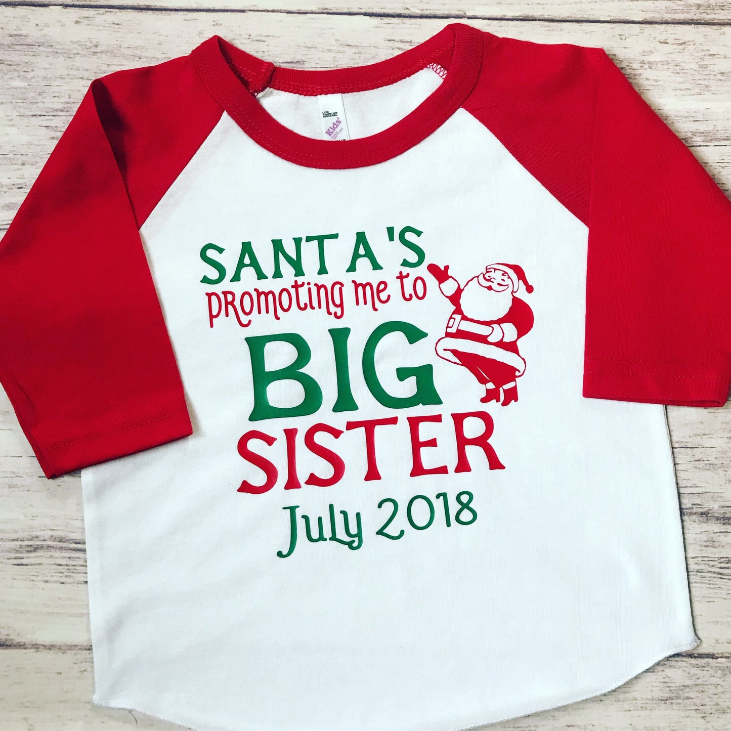 Christmas Pregnancy Announcement shirt, Promoted To Big Sister shirt, pregnancy announcement shirt, soon to be big Sister shirt