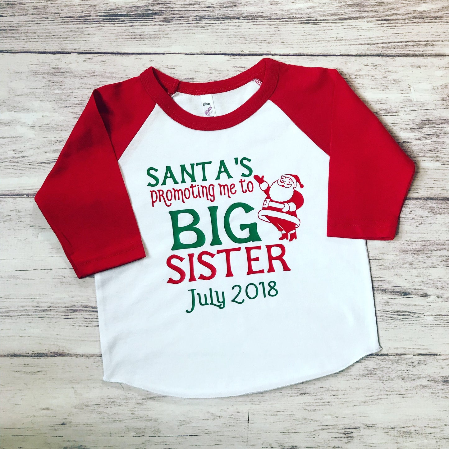 Christmas Pregnancy Announcement shirt, Promoted To Big Sister shirt, pregnancy announcement shirt, soon to be big Sister shirt