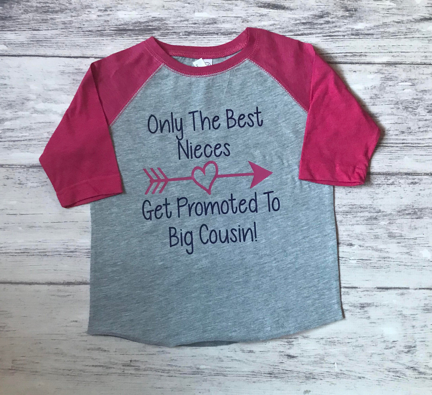 promoted to big cousin shirt