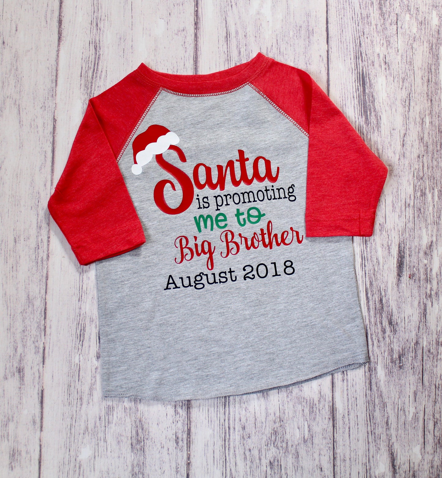 Santa's Promoting Me to Big Brother Christmas Shirt