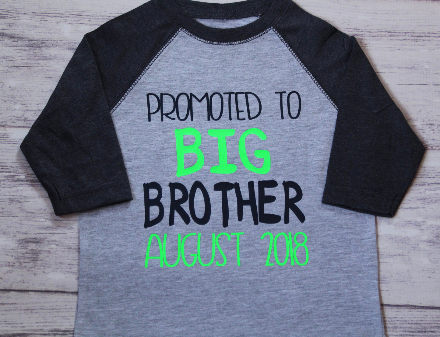 promoted to big brother shirt