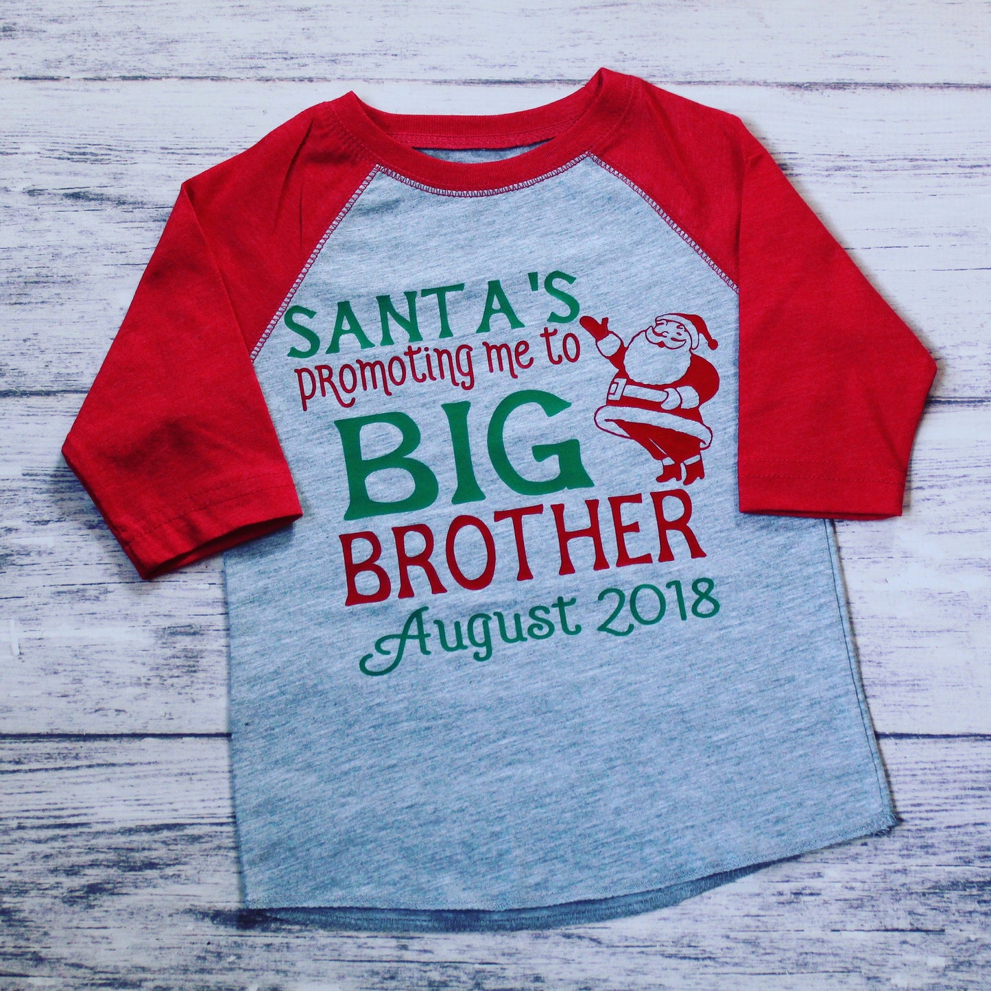 Christmas big brother shirt