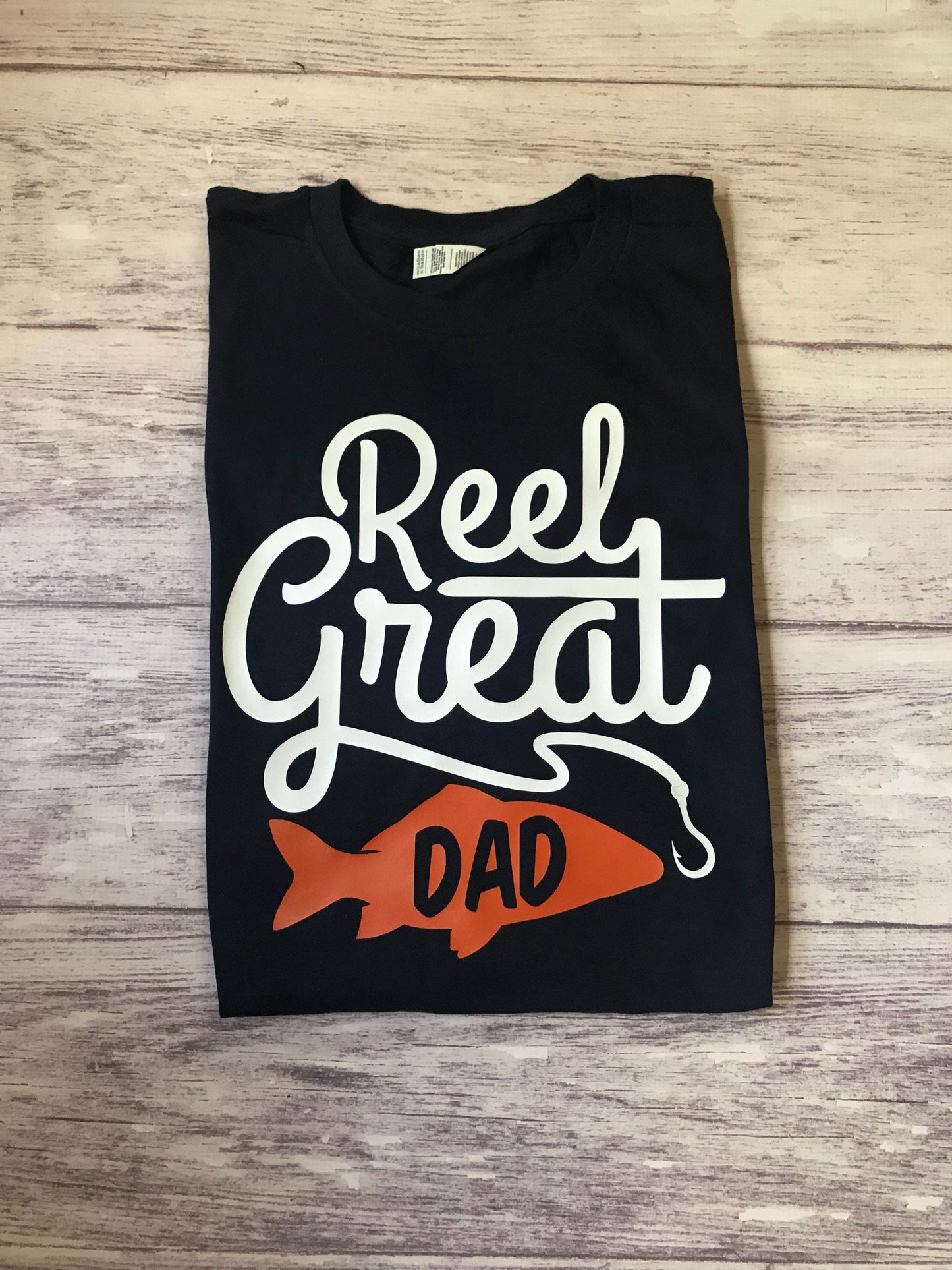 Reel Great Dad fishing shirt