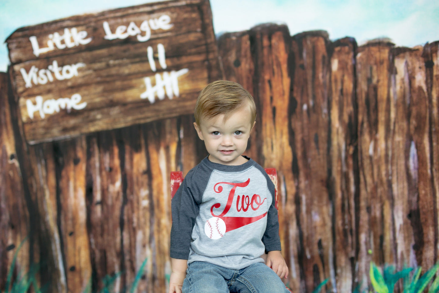 2nd birthday Baseball shirt