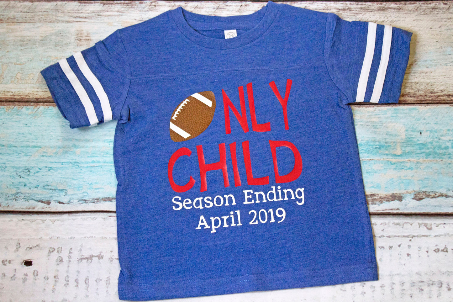 Only Child Season Ending, football big brother, pregnancy announcement shirt, soon to be big brother shirt, fall pregnancy reveal