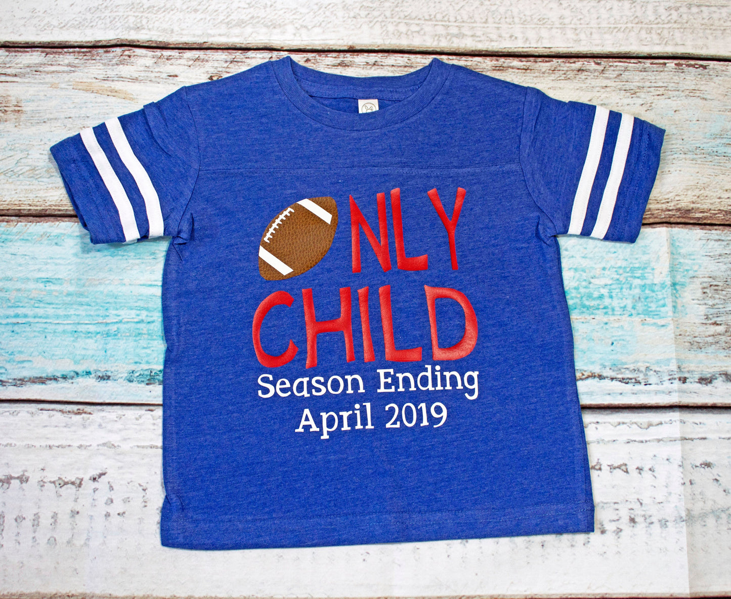 Only Child Season Ending, football big brother, pregnancy announcement shirt, soon to be big brother shirt, fall pregnancy reveal