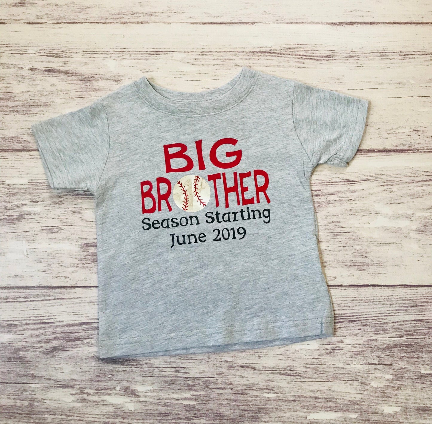 Big Brother Baseball Season Starting Shirt