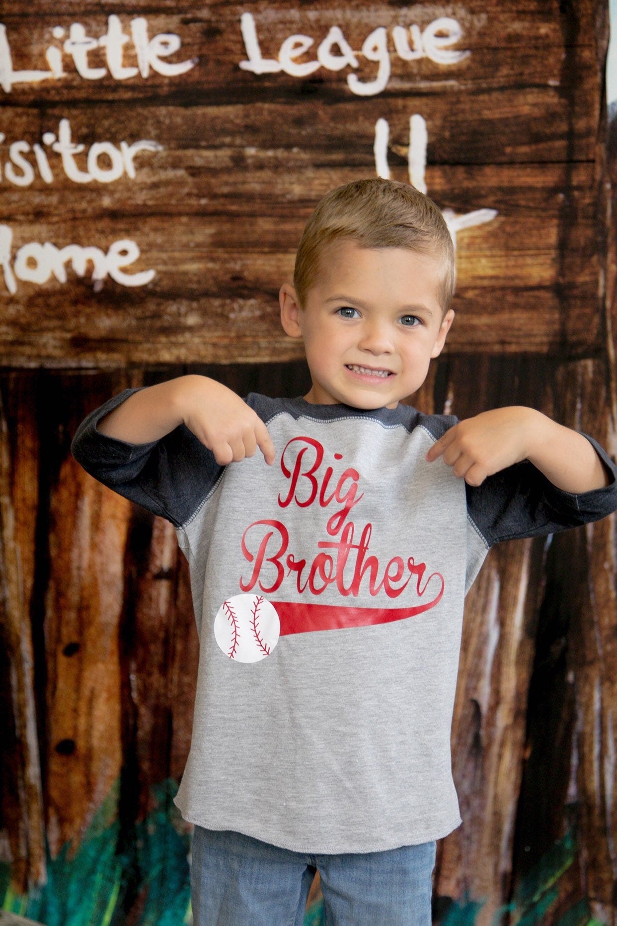 Baseball big brother shirt