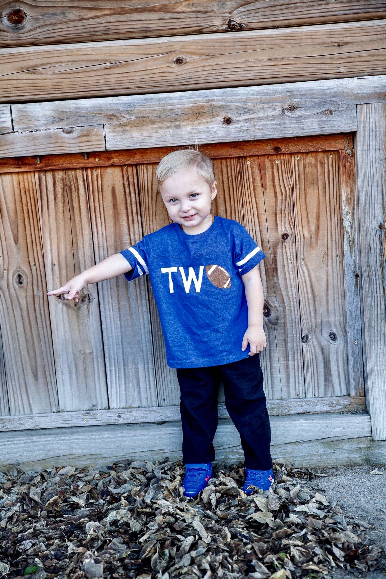 2nd Birthday Football Jersey for Toddler Boys Gift