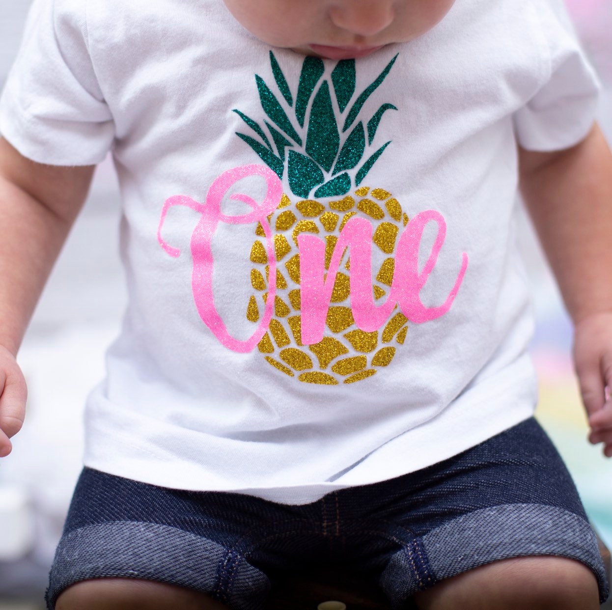 Pineapple 1st birthday Shirt, Tropical First Birthday, Big Luau 1st Party Shirt