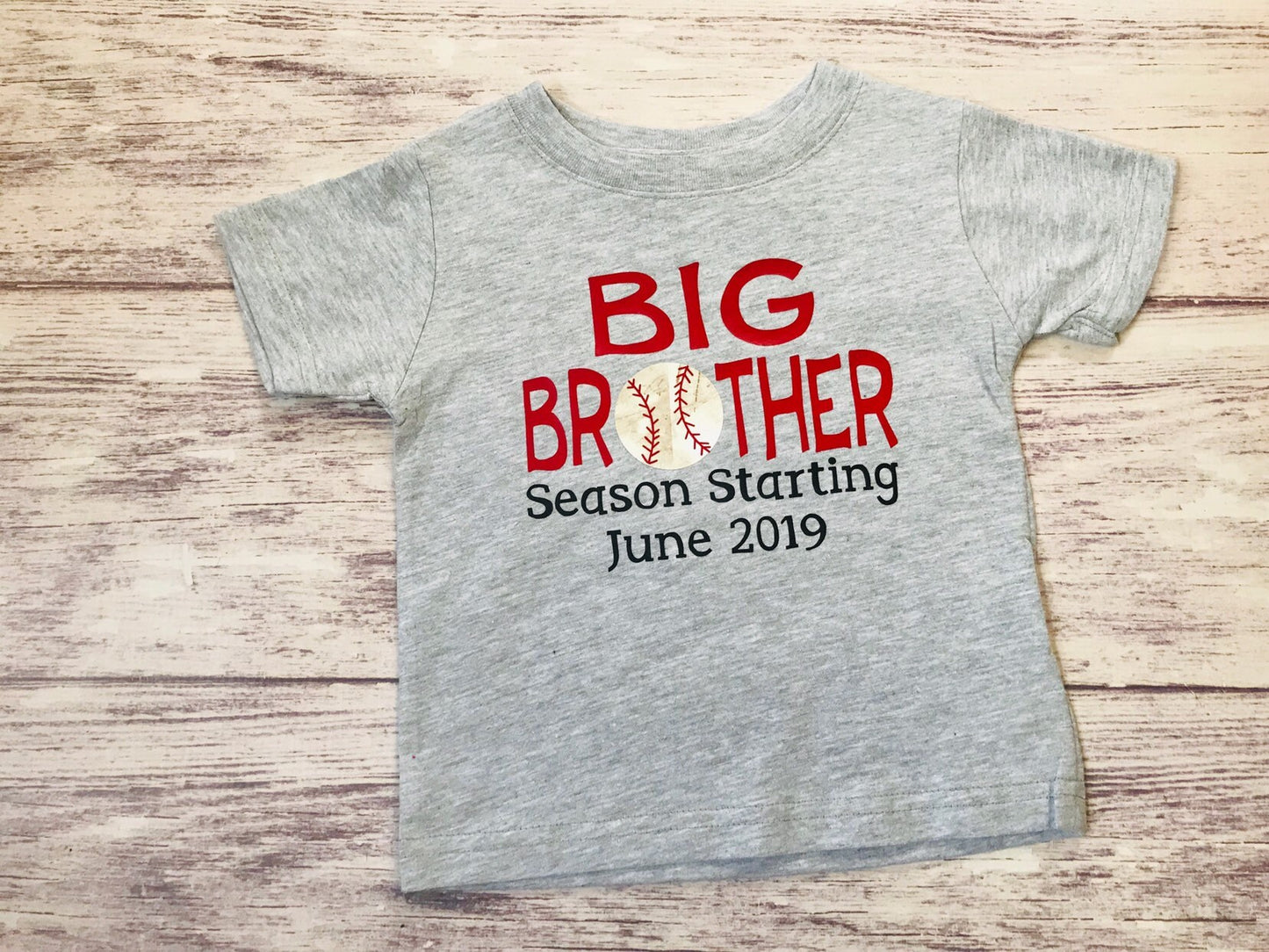 Big Brother Baseball Season Starting Shirt
