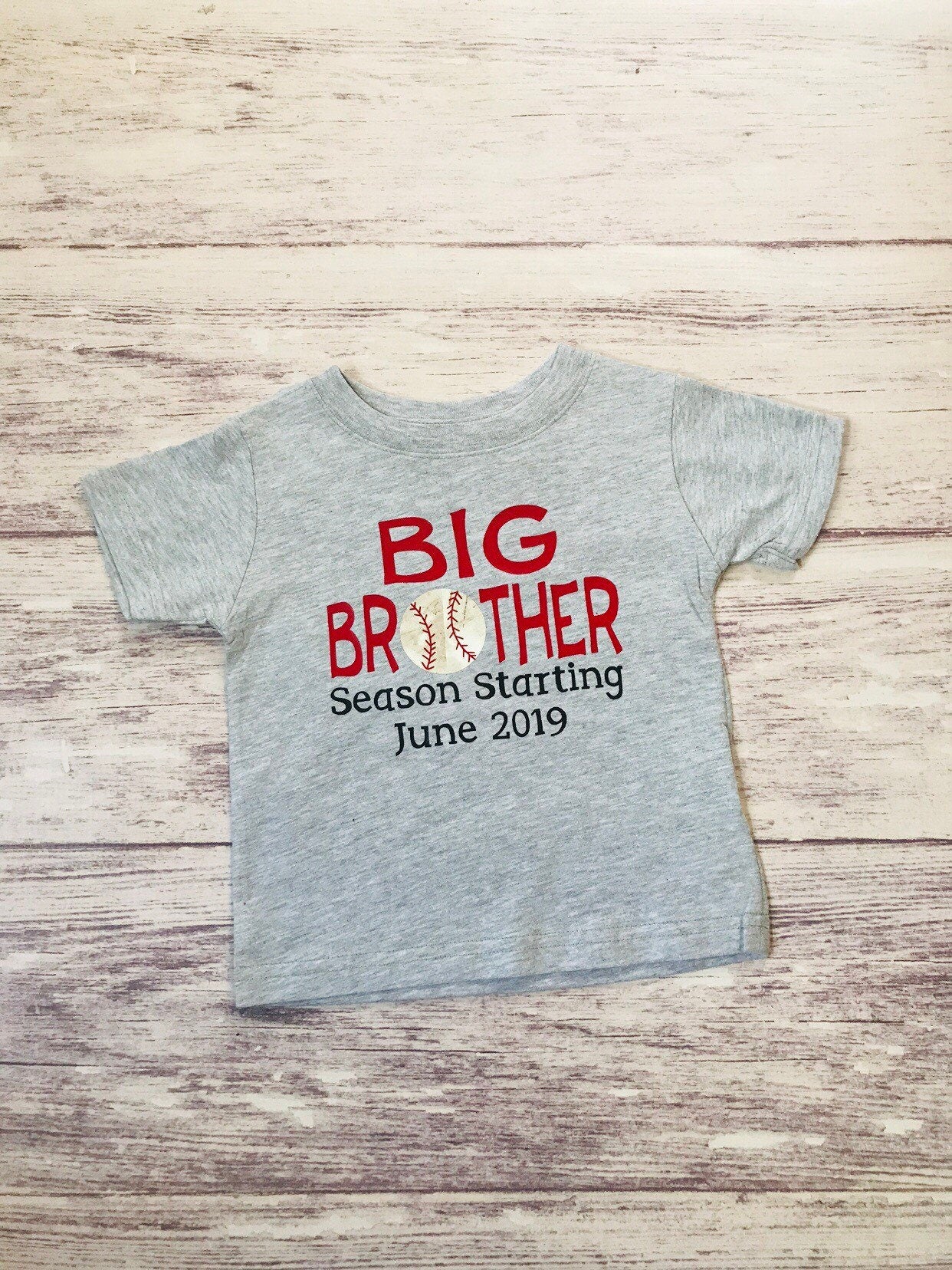 Big Brother Baseball Season Starting Shirt