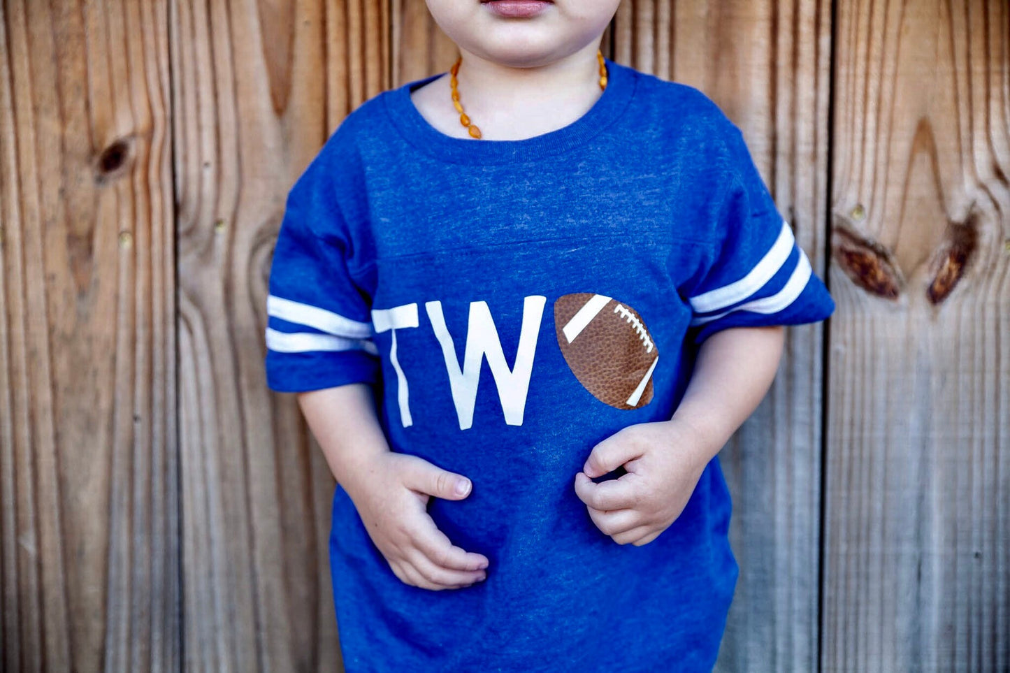 2nd Birthday Football Jersey for Toddler Boys Gift
