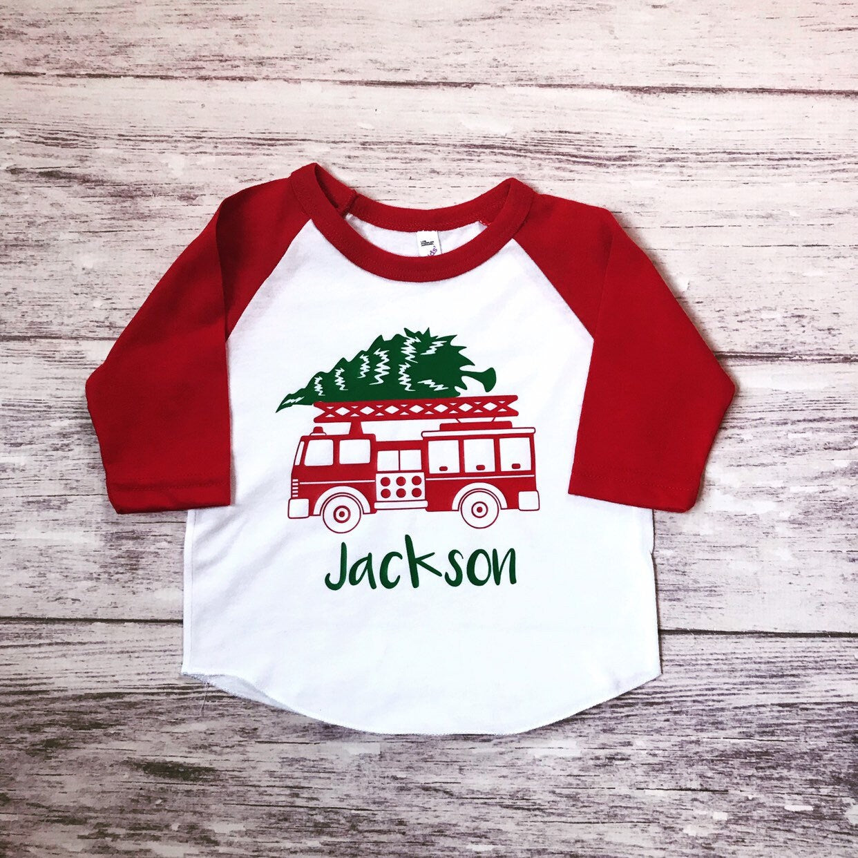 Firetruck Christmas Shirt