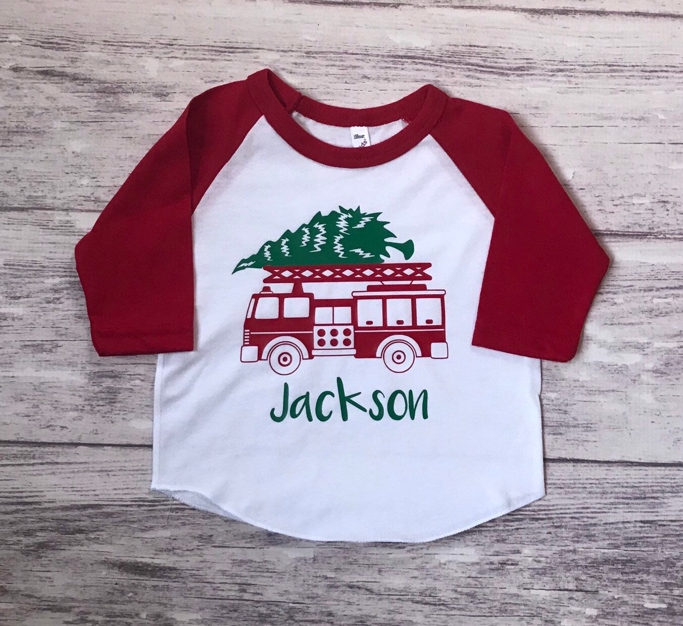 Firetruck Christmas Shirt