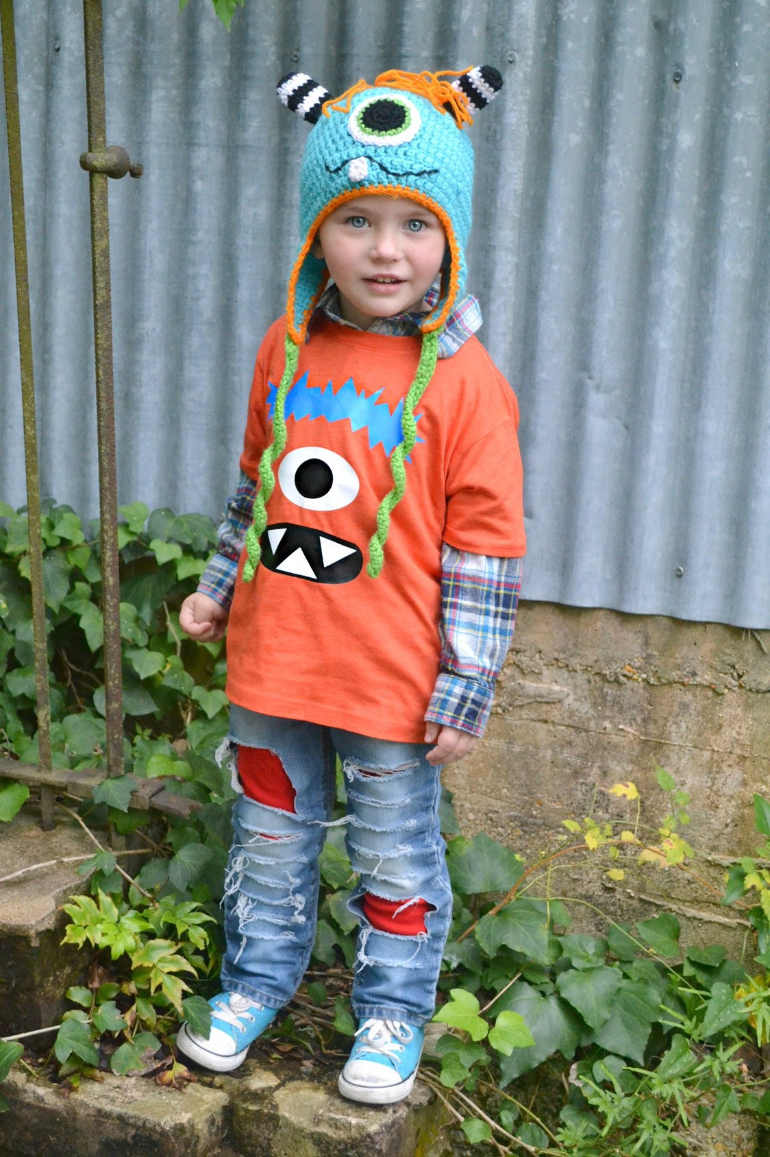 Boys Monster 3rd Birthday monster shirt
