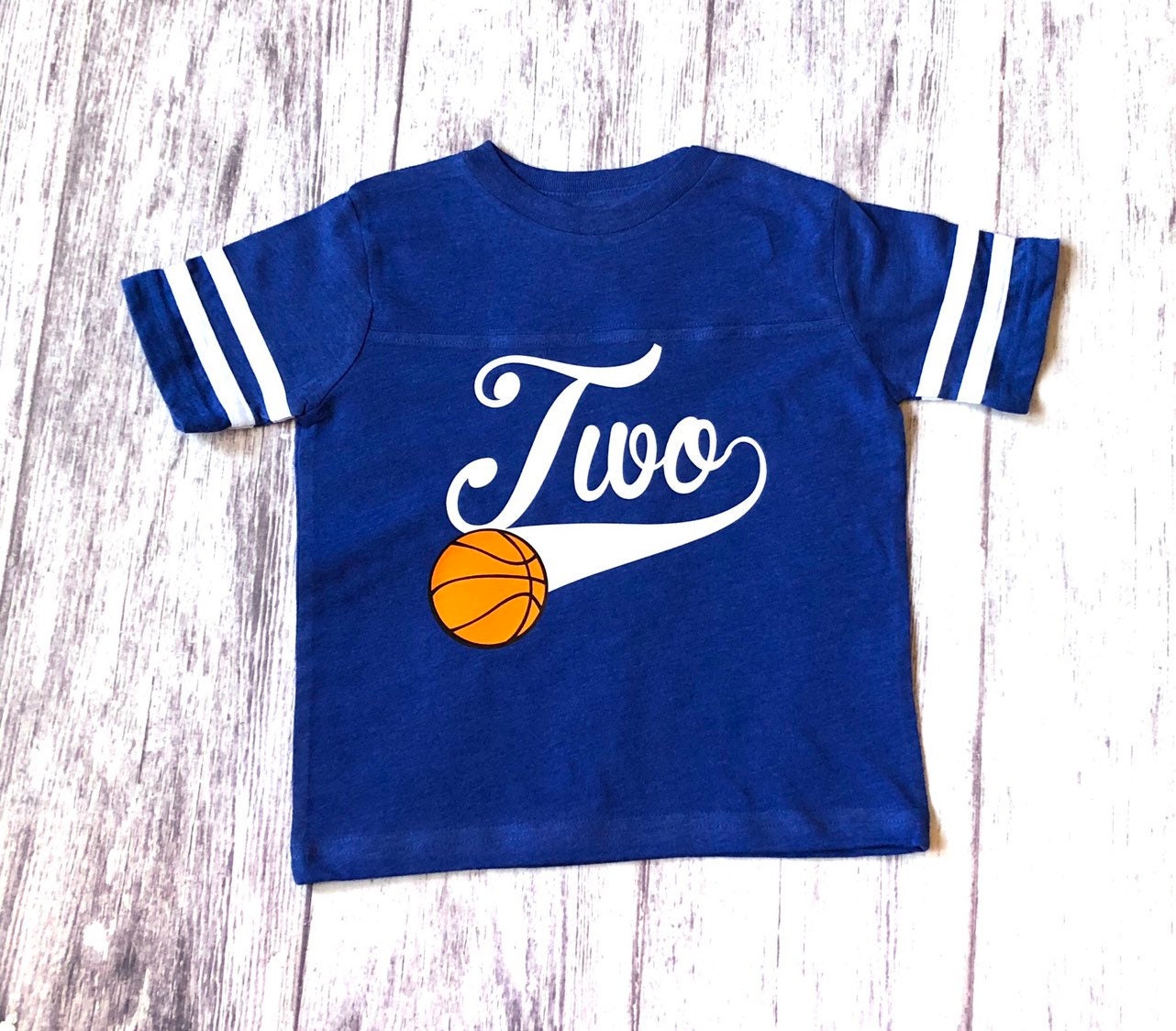 Sporty Kids' Birthday Outfit - 2nd Birthday Basketball Shirt