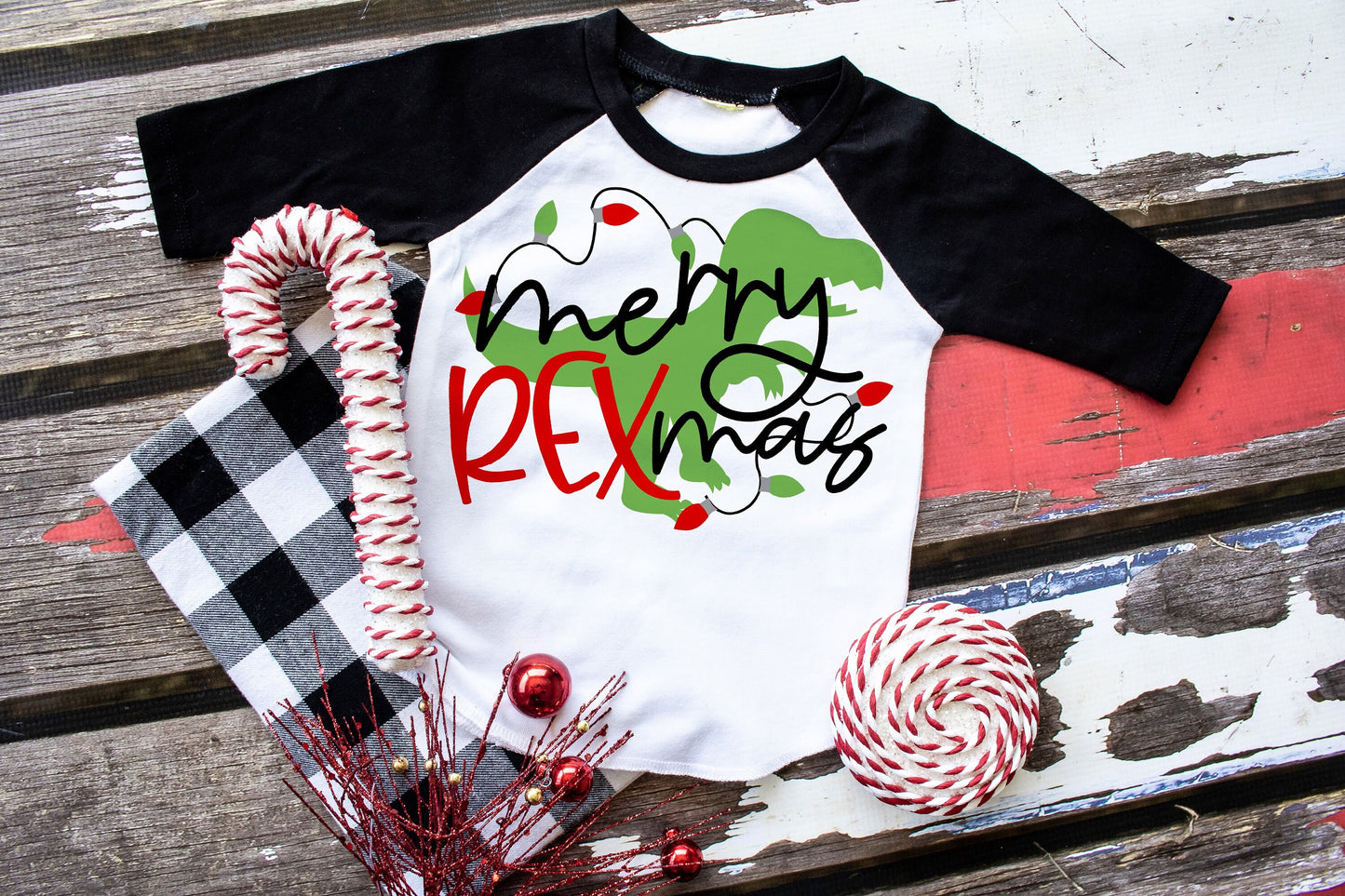 Dinosaur Christmas Shirt