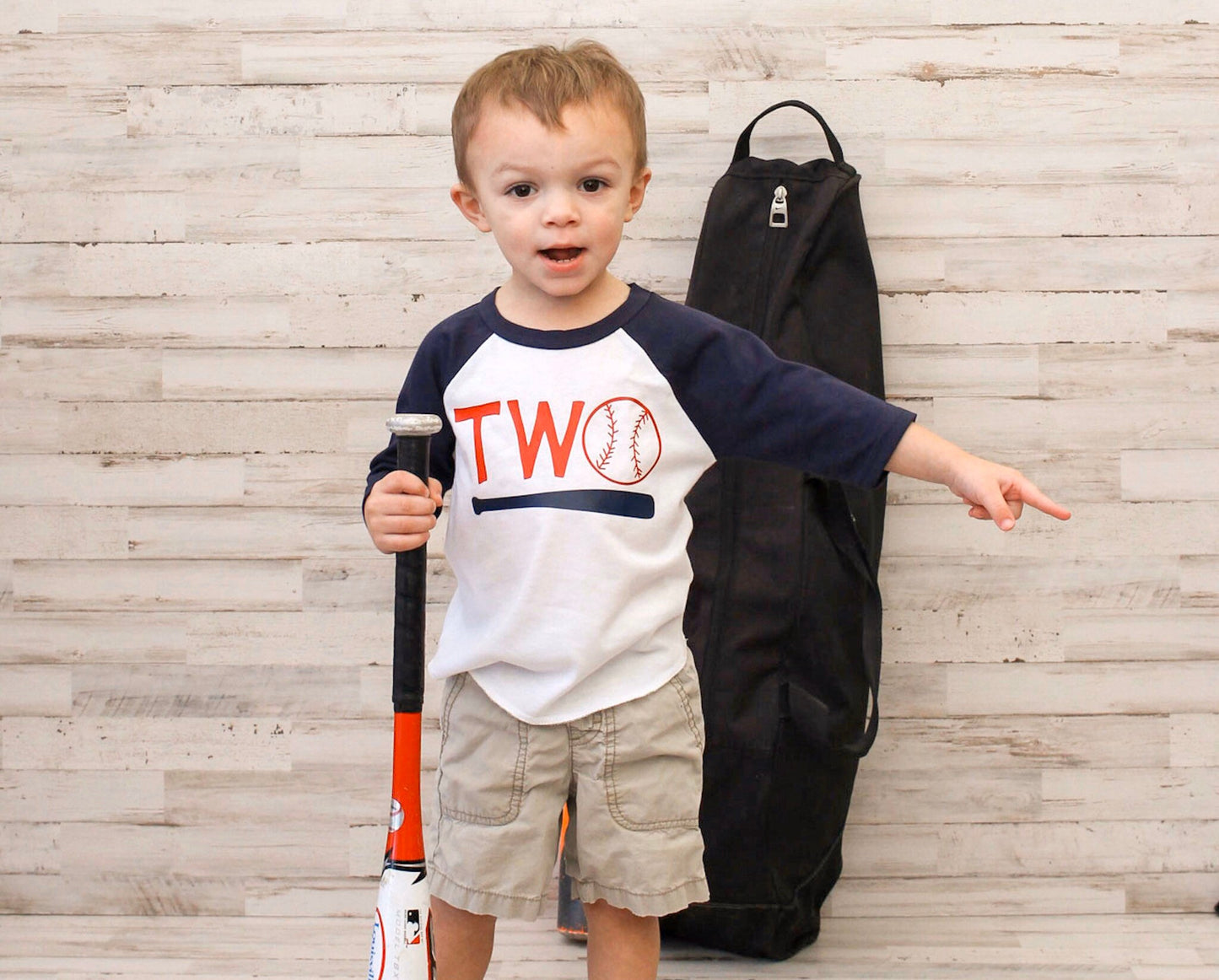 2nd birthday baseball shirt