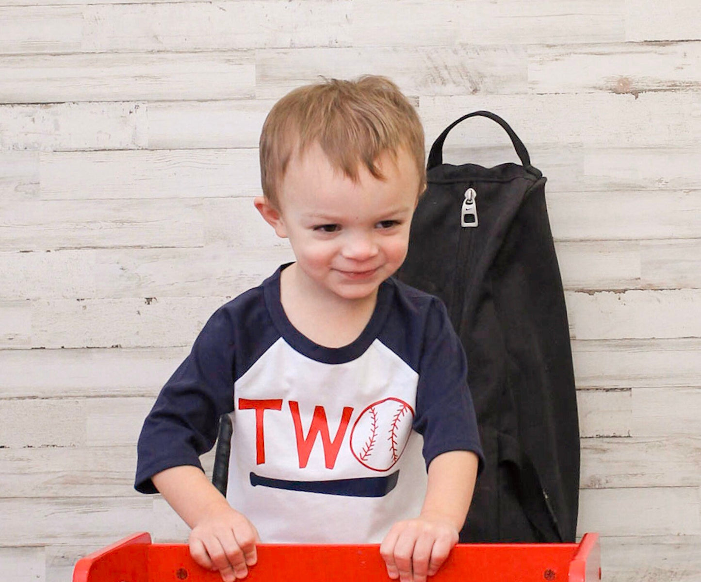 2nd birthday baseball shirt