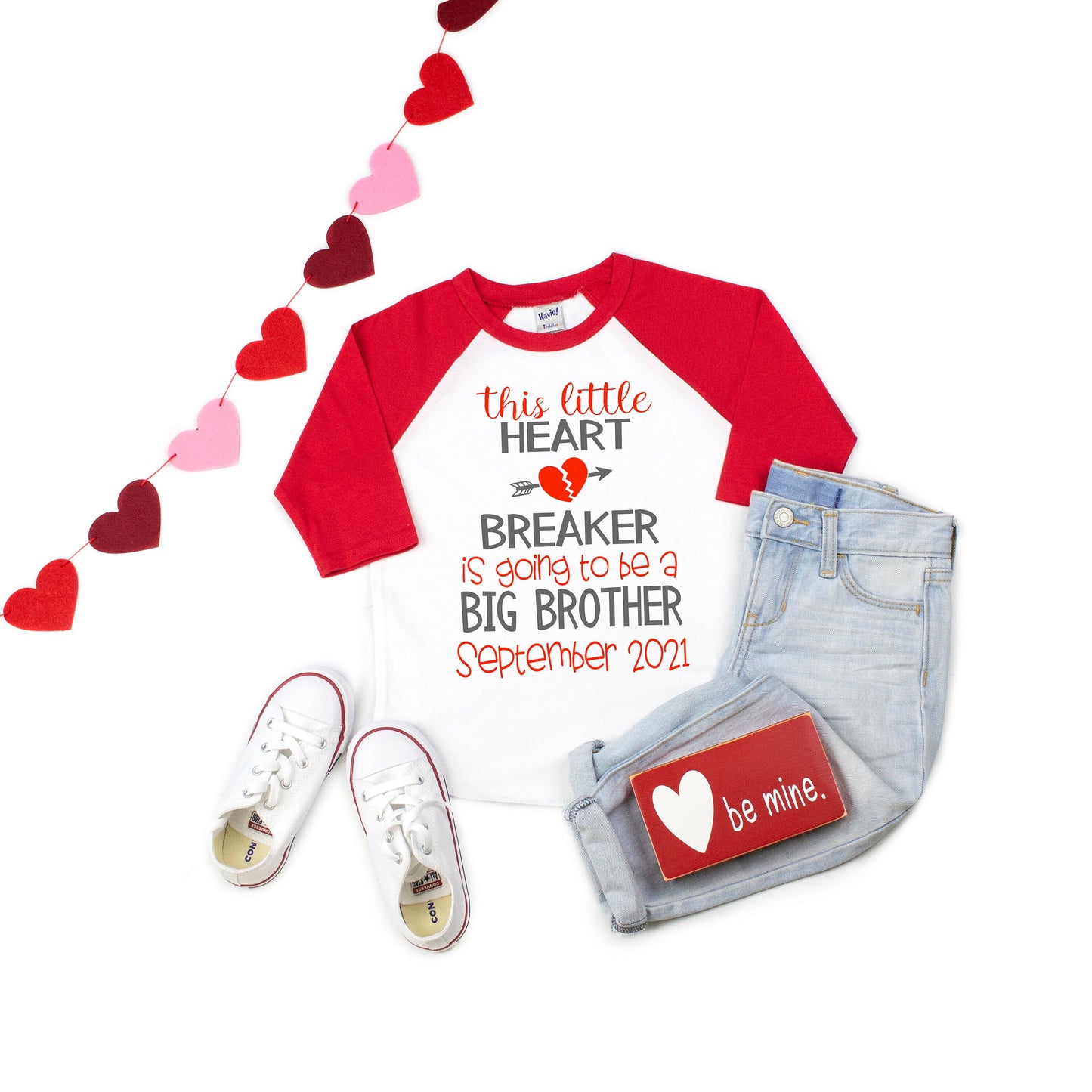 Heart Breaker Valentine's Big Brother Shirt