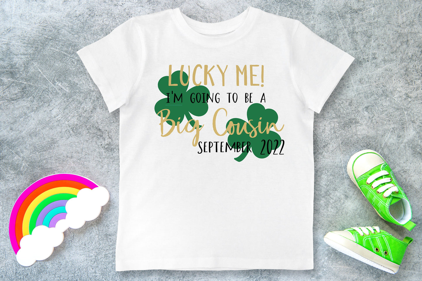 St. Patricks Big Cousin Announcement Tee