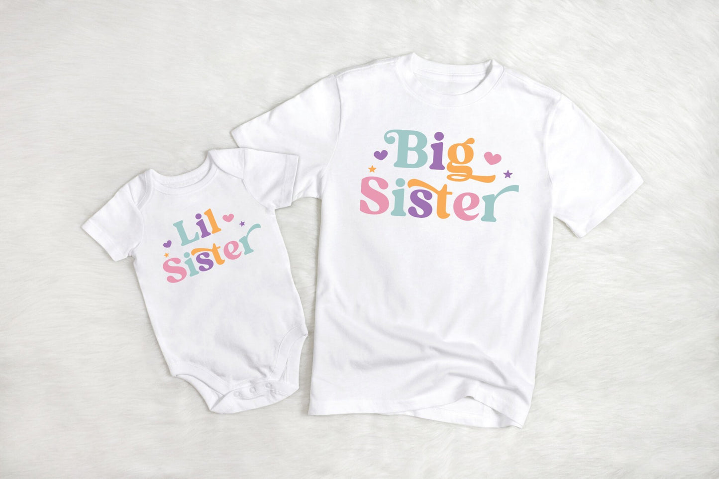 Big Sister & Little Sister Shirts, Matching Sister Shirts, Sister Outfits