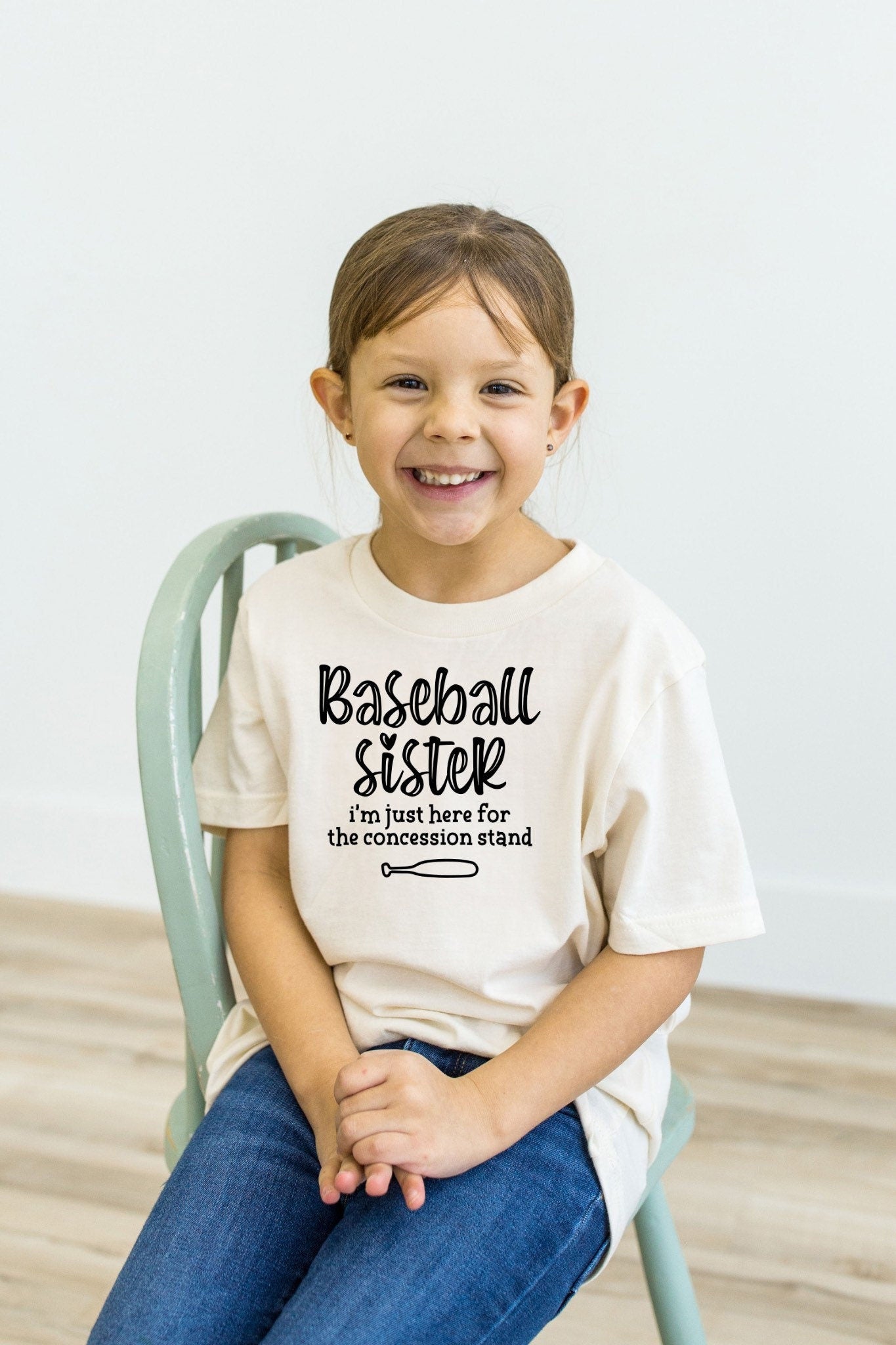 Baseball Sister Shirt, Just here for the concession stand sister shirt