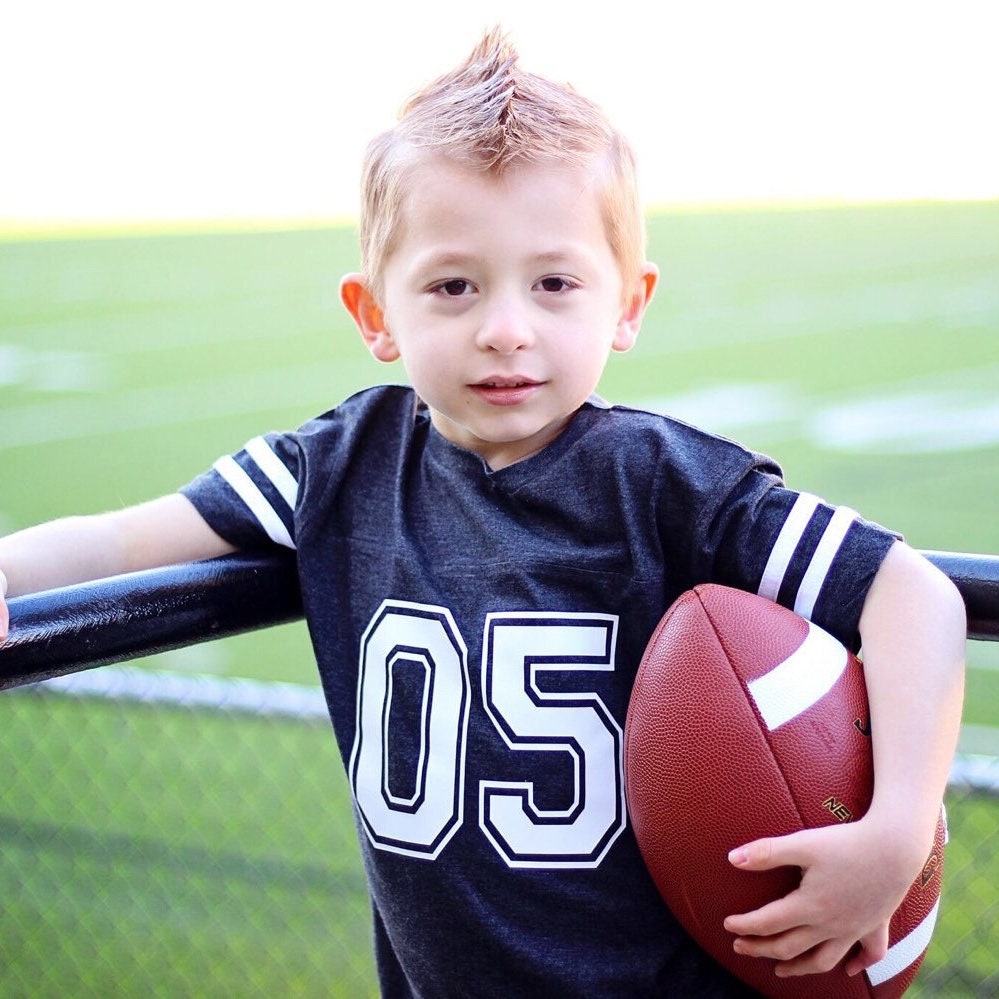 5th Birthday Football Shirt, Sports Party Tee, Five Shirt