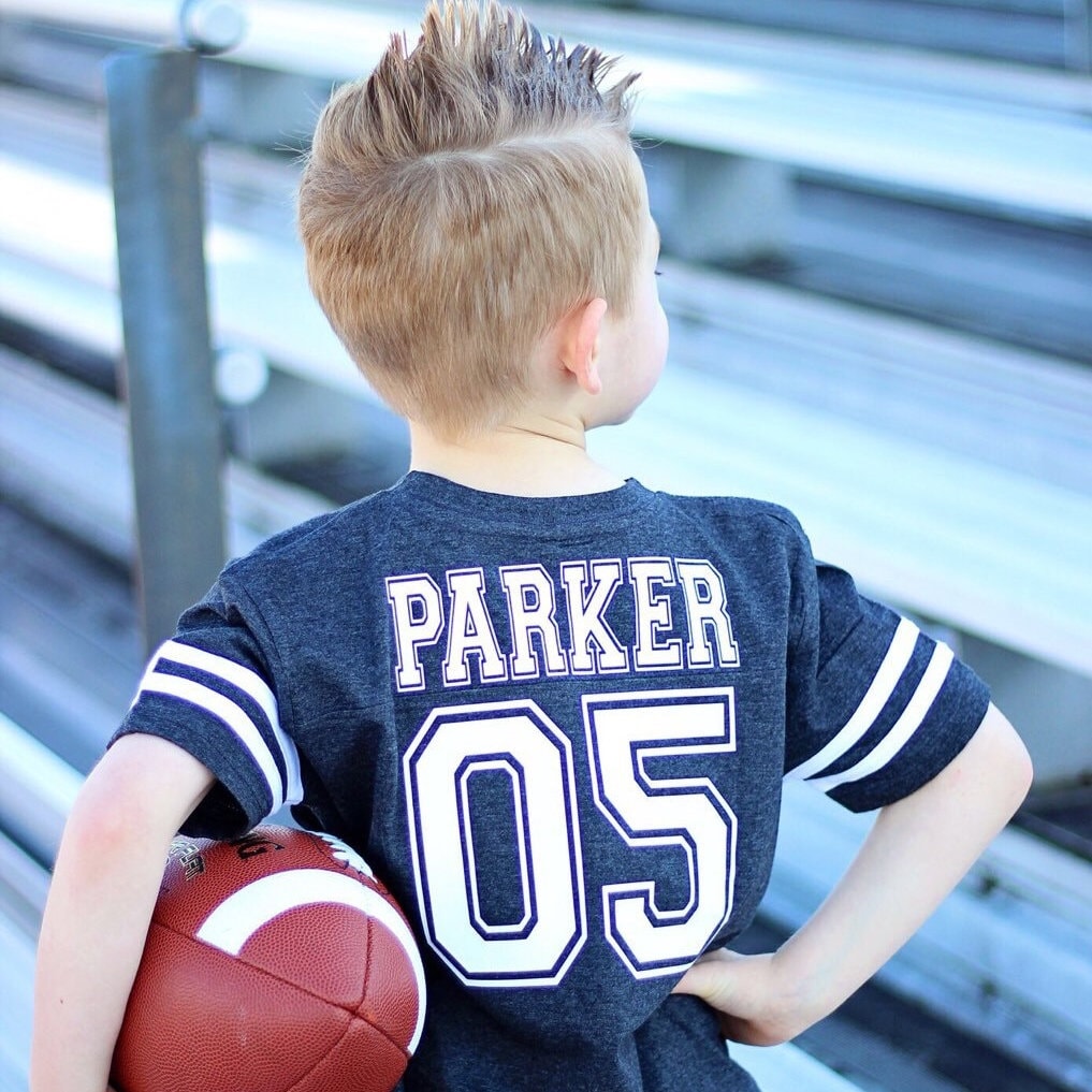 5th Birthday Football Shirt, Sports Party Tee, Five Shirt